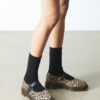 Elphie Leopard Mary Jane Shoes