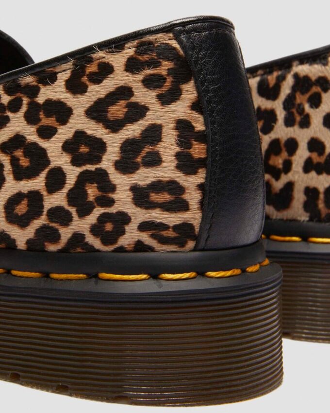 Elphie Leopard Mary Jane Shoes