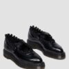 ELPHIE MARY JANE FRILL Leather Shoes