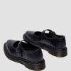 ELPHIE MJ Croc Emboss Leather Shoes