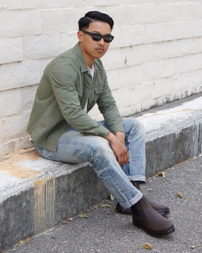 Embury Crazy Horse Leather Casual Boots