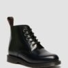 EMMELINE Smooth Lace Up Boots