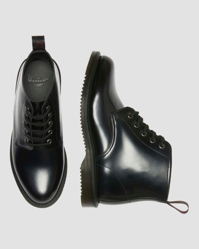 EMMELINE Smooth Lace Up Boots