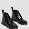 EMMELINE Smooth Lace Up Boots