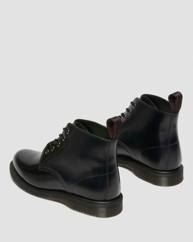 EMMELINE Smooth Lace Up Boots