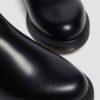 FLORA Smooth Leather Chelsea Boots