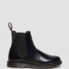 FLORA Smooth Leather Chelsea Boots