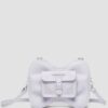 Frosted Lavendar Bow Bag Kiev Leather Bag