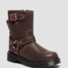 Genaya Junior Kids Leather Biker Boots