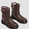 Genaya Junior Kids Leather Biker Boots