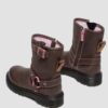 Genaya Junior Kids Leather Biker Boots