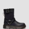 Genaya Junior Kids Leather Biker Boots