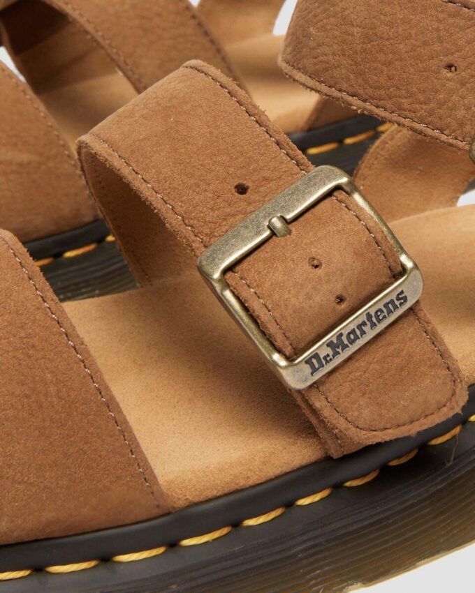 Gryphon Tumbled Nubuck sandals