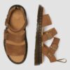 Gryphon Tumbled Nubuck sandals