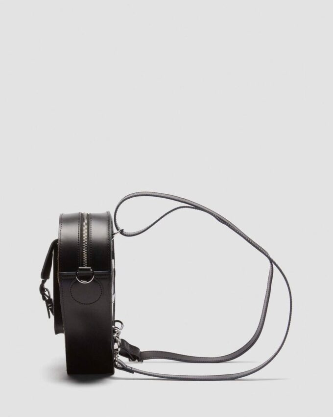 Heart Bag Leopard Kiev Leather Backpack