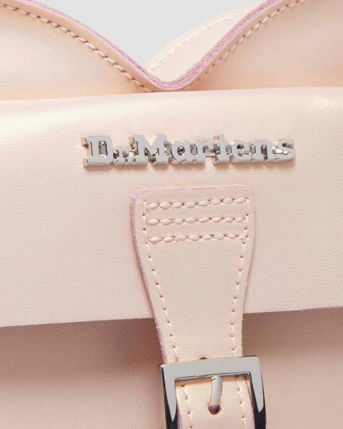 Heart Bag Metallic Shift Leather Backpack
