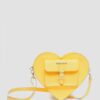 Heart Shaped Hardware Kiev Leather Bag