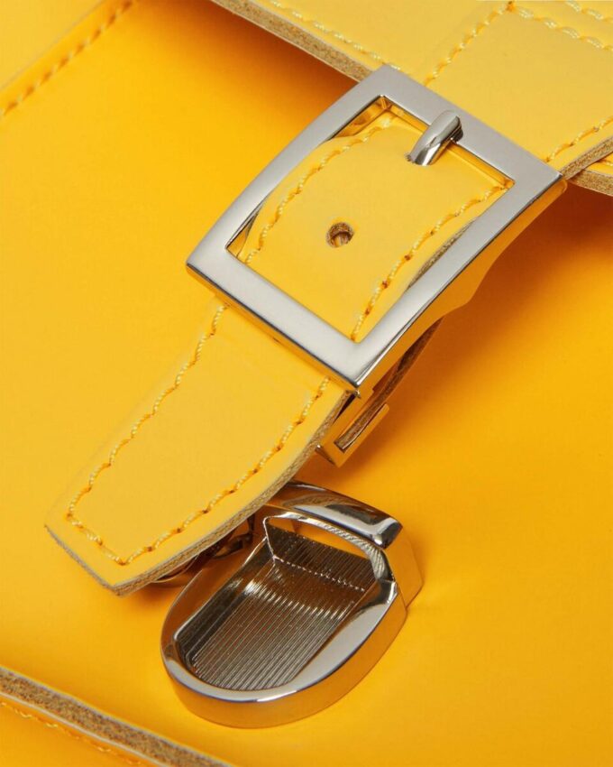 Heart Shaped Hardware Kiev Leather Bag