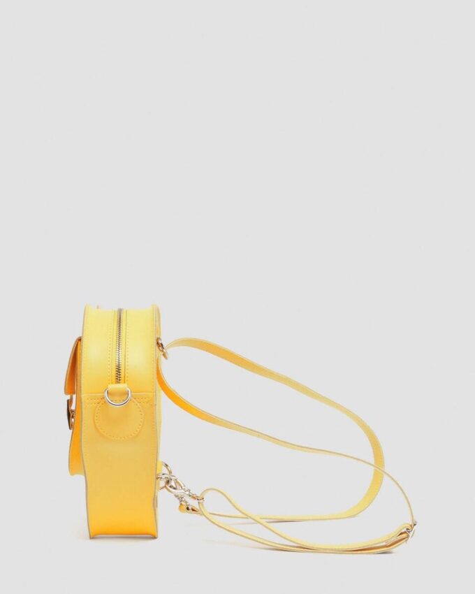 Heart Shaped Hardware Kiev Leather Bag