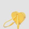 Heart Shaped Hardware Kiev Leather Bag
