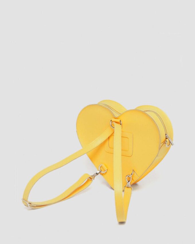 Heart Shaped Hardware Kiev Leather Bag