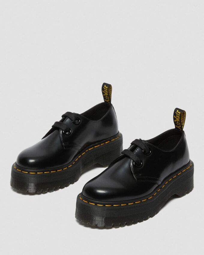 Holly Women's Leather Platform Shoes