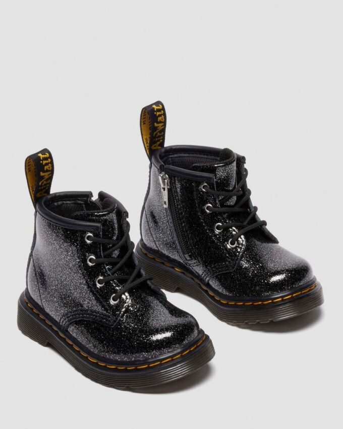 INFANT 1460 GLITTER PATENT LEATHER BOOTS