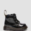 INFANT 1460 GLITTER PATENT LEATHER BOOTS
