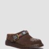 Isham Suede and Jacquard Mules