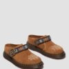 Isham Suede and Jacquard Mules
