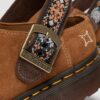 Isham Suede and Jacquard Mules