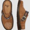Isham Suede and Jacquard Mules