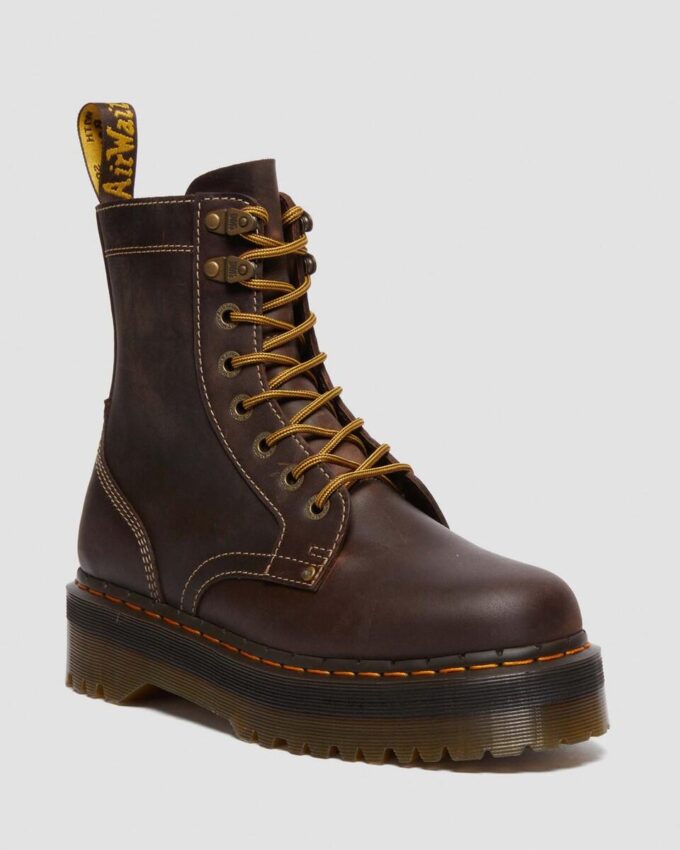 JADON ARC Crazy Horse Platform Boots