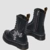 JADON HI SOLAR FLARE Reclaimed Leather Platform Boots