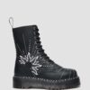JADON HI SOLAR FLARE Reclaimed Leather Platform Boots