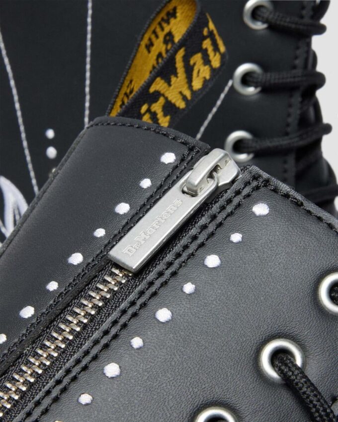 JADON HI SOLAR FLARE Reclaimed Leather Platform Boots