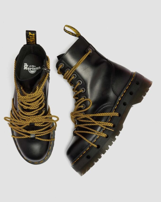 JADON XL Leather Platform Boots