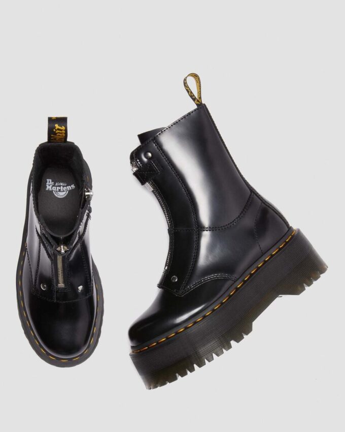 Jetta Hi Max Leather Platform Boots
