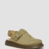 Jorge II Tumbled Nubuck Leather Slingback Mules