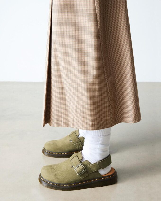 Jorge II Tumbled Nubuck Leather Slingback Mules