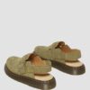 Jorge II Tumbled Nubuck Leather Slingback Mules