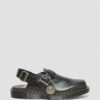 Jorge Made in England Leather Slingback Mules
