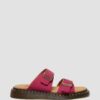 JOSEF Nubuck Leather Slide Sandals JOSEF Nubuck Leather Slide Sandals