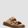 Josef Suede Slide Sandals