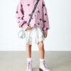 JUNIOR 1460 Gingham Leather Boots