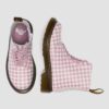 JUNIOR 1460 Gingham Leather Boots