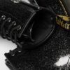 JUNIOR 1460 GLITTER PATENT LEATHER BOOTS