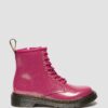 JUNIOR 1460 GLITTER PATENT LEATHER BOOTS
