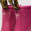 JUNIOR 1460 GLITTER PATENT LEATHER BOOTS