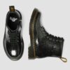 JUNIOR 1460 GLITTER PATENT LEATHER BOOTS